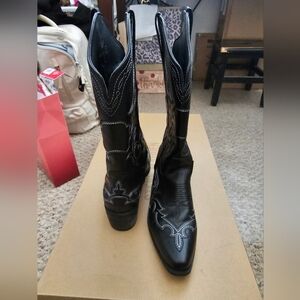 Black Western style Boots